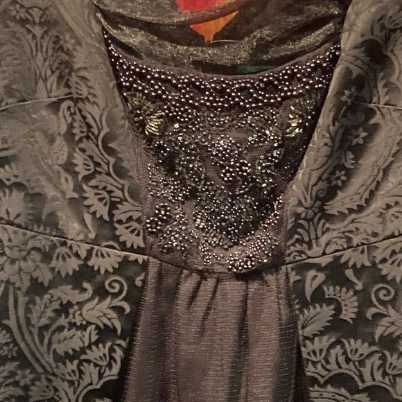 TIBI Cap-sleeve Top with Tulle, stretch and fit for all occasions - Picture 4 of 11